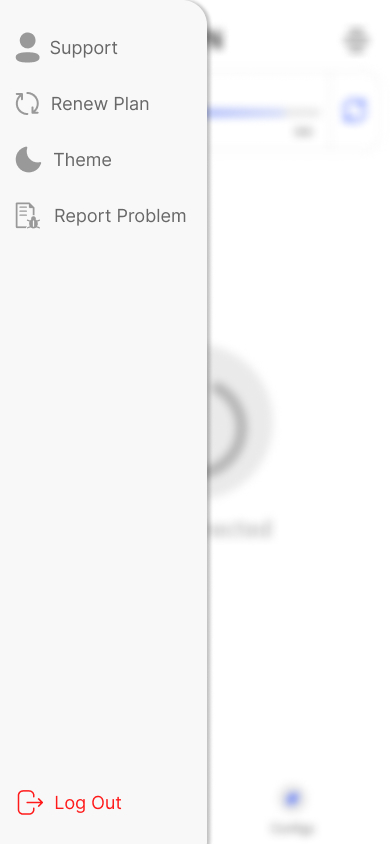 iVPN APP New Feature - Desktop view